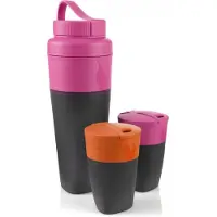 Light My Fire Bekerset Pack-Up-Drink Roze/ Oranje