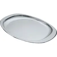 Alessi Vlakke Schaal-RVS-41x 28.5 cm