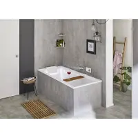 Riho Bamboo Shelf Badplank M 67/71 - Accessoires, Bad accessoires, Badbruggen & badplanken - 8714148571651
