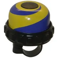 Belll Fietsbel Belll Draaibel Swirl Paars Geel