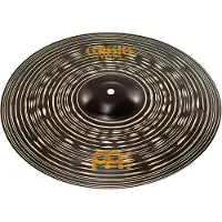 Meinl Classics Custom Dark 21 Crash Cymbal & Gear4music Boom Arm Stand Black