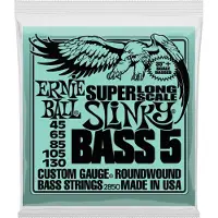 Ernie Ball 2850 Slinky Super Long Scale 5 String Bass Set 45-130