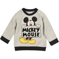 Disney Mickey Mouse sweater - grijs - maat 80 (18 maanden)