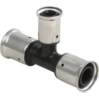 Henco pers T-stuk verloop 26x20x26mm