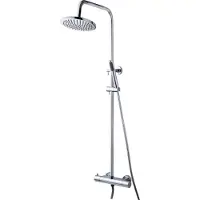 Wiesbaden Regendoucheset Caral Paris met Handdouche Chroom Coating