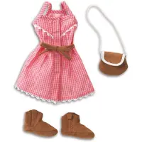 Corolle - Les Cheries poppen kleding - Sunny days dress set