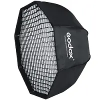 Godox Paraplu Softbox Bowens 80cm met Grid