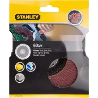 Stanley Lamellenschijf Sta32126-xj - Metaal - 125x22mm - K60