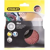 Stanley Lamellenschijf Sta32121-xj - Hout En Metaal - 125mm - K40