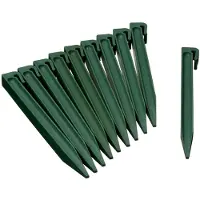 Nature - Grondpennen (10 st.) - H26,7cm - Groen - voor borderranden
