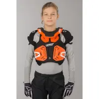 Leatt Fusion 2.0 Junior Oranje Kids Protector Vest Maat S-M