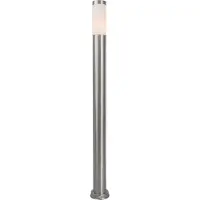 QAZQA Moderne buitenlamp paal staal 110 cm IP44 - Rox