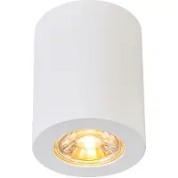 QAZQA Moderne opbouwspot wit 7,5cm GU10 50mm - Tuba
