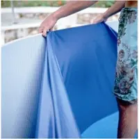 Gre Accessories 400x90 Cm Steel Pool Cover Blauw 400 x 90 cm