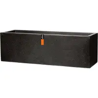 Capi Europe Plantenbak Lux Terrazzo Zwart 100 X 40 X 40 Cm