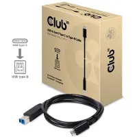 Club 3D USB 3.1 Gen2 Type-C to Type-B Cable 1m M/M