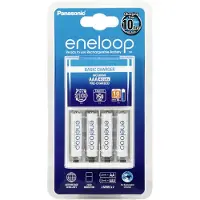 Eneloop Panasonic Eneloop basic lader incl. 1x4 AAA Micro accu's