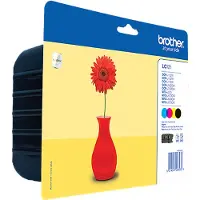 Brother LC-121 Cartridges Combo Pack
