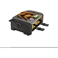 Princess 162810 Raclette 4 Stone Grill