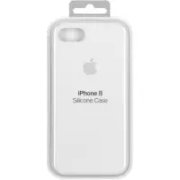 Apple iPhone 7/8 Silicone Back Cover Wit