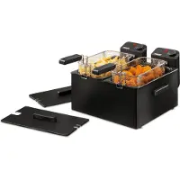 Princess Double Black Fryer