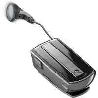 Cellularline In-ear headphone, BT roller clip conisch zwart