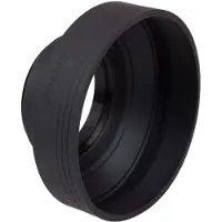 Caruba Rubberen Zonnekap 3in1 62mm