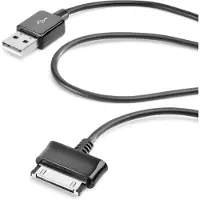 Cellularline Data kabel, Samsung Galaxy Tab, zwart