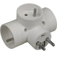 Universeel Dominostekker 3-voudig 0034250