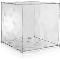Kartell Optic Opbergkubus Open | Crystal