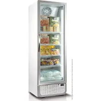 Husky Glasdeur Vrieskast Wit 485 Liter
