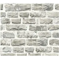 AS-Creation Vliesbehang 36140-2 Neue Bude 2.0 steenoptiek beige