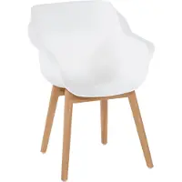 Hartman Tuinstoel Hartman Sophie Armchair Teak Royal White Natural (set van 2)