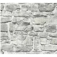 AS-Creation HORNBACH Vliesbehang 36370-1 Vliesfashion 2 steenoptiek grijs/beige