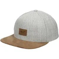 REELL Suede Cap heather light grey