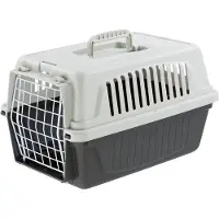 Ferplast Vervoersbox Atlas 5 - Kattenvervoersbox - Grijs - 28 x 41,5 x 24,5 cm