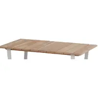 4SO Cricket coffeetable teak top 120 x 70 cm