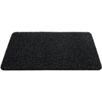 Praxis Hamat Buitenmat Curly - Zwart - Antislip - 60x80cm