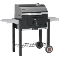 Landmann houtskoolbarbecue Dorado 133x109cm zwart