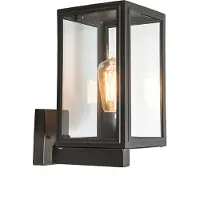 QAZQA Industriële buitenwandlamp grijs IP44 - Sutton Up