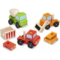 Melissa & Doug bouwvoertuigen 3-delig