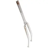 Hulzebos voorvork vast 28 inch race 1 inch zilver