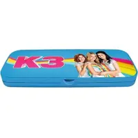 Studio 100 pennendoos K3 23 x 11 cm blauw