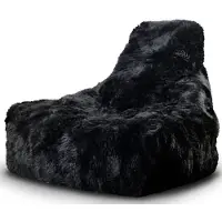Extreme Lounging B-Bag Mighty-B Indoor Zitzak Sheepskin - Zwart