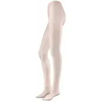 Papillon maillot met voet meisjes roze maat 116-128