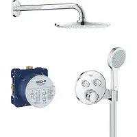 GROHE Grohtherm SmartControl Perfecte inbouw doucheset - Met thermostaatkraan - ø 21 c