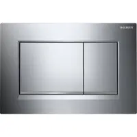 Geberit Sigma 30 bedieningspaneel Wit / goudeffect / wit