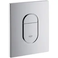 GROHE Arena Cosmopolitan bedieningsplaat tweeknops frontbediening verticaal Chroom