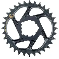 Sram X-Sync 2 SL Eagle Direct Mount Kettingblad 3mm Offset 12 Speed Zwart/Goud