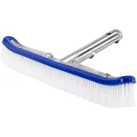 Kokido Zwembad borstel | | 42 cm (Opzetstuk, Gebogen, RVS)